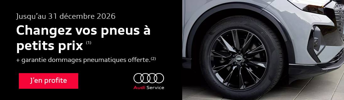 Bannière Pneus 30% septembre 2026